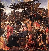 LIPPI, Filippino Adoration of the Magi sg oil on canvas